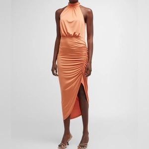 Veronica Beard Sylvie Coral Jersey Dress Size 4